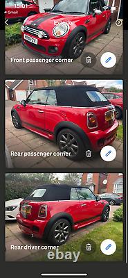 MINI COOPER CONVERTIBLE JCW 6 SPEED fresh clean mot