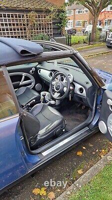 Mini Cooper 1.6 Blue Convertible 2005, 12 Months Mot