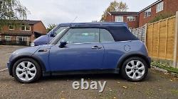 Mini Cooper 1.6 Blue Convertible 2005, 12 Months Mot