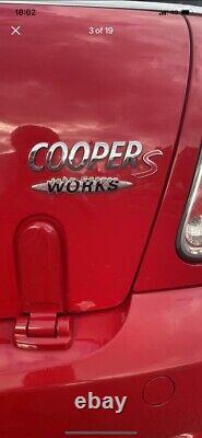 Mini Cooper S R52 JCW John Cooper Works 2005 1.6 Supercharged 210 BHP