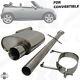 Stainless Steel Sport Exhaust System For Mini One Cooper Convertible 2005-09 R52