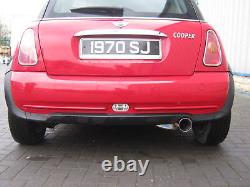Stainless Steel Sport Exhaust System for Mini One Cooper Convertible 2005-09 R52