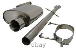 Stainless Steel Sports Exhaust System for Mini One Cooper Saloon 2001-06 R50